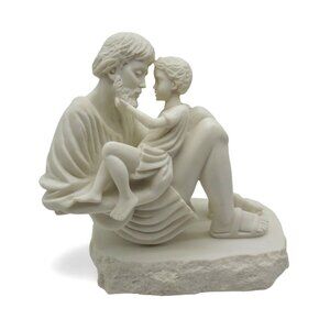 Rare FATHER 1999 Signed SCULPTURE By Timothy P. Schmalz 8 x 6.5"